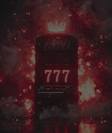 Slot 777 con effetti rossi